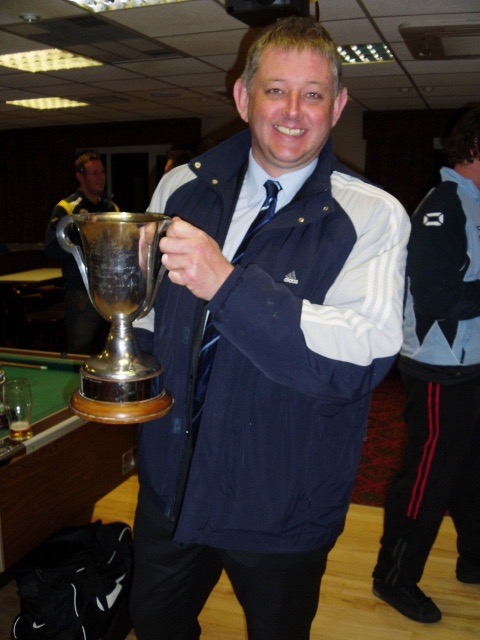 Nick Long Stamford Bridge 1st Team Manager and Club Secretary with East Riding Qualifying Cup