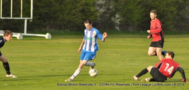 Cliffe FC Res v Bishop Wilton Res 09/04/14